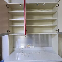 MHO143 パモウナ　組立式食器棚　の画像