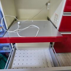 MHO143 パモウナ　組立式食器棚　の画像