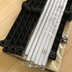 未使用　ハンガーラック　カバー付き　5000円→2000円　の画像