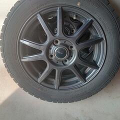 【取引予定者あり/4本セット】155/65r14スタッドレス(ホイール付き)セット