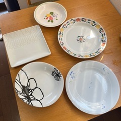 大皿食器　プレート　7点セットの画像