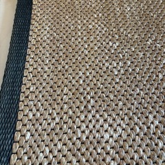 タイで購入したナチュラルジュートのキッチンラグ
の画像