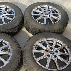 オフシーズン特価??バリ山?冬タイヤセット 195/65R15 (まっくん 