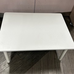 【現状品】ニトリ ローテーブル ホワイト