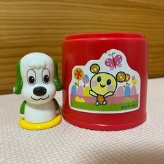 わんわん　うーたん　いないいないばぁ　コップであそば　知育玩具　積み重ねカップ　赤ちゃん　子ども　おもちゃ　色合わせ　スタッキングカップの画像