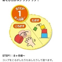 わんわん　うーたん　いないいないばぁ　コップであそば　知育玩具　積み重ねカップ　赤ちゃん　子ども　おもちゃ　色合わせ　スタッキングカップの画像
