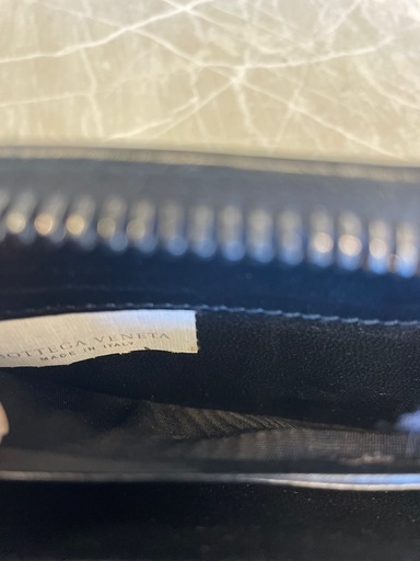 ボッテガ　ヴォッテガ　BOTTEGA VENETA 長財布　ラウンドファスナー