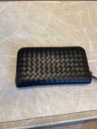 ボッテガ　ヴォッテガ　BOTTEGA VENETA 長財布　ラウンドファスナー