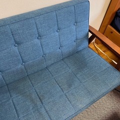 2人がけソファー　3月29日午後or3月30日引き取り希望！の画像