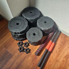 合計38kgバーベル安く売ります。