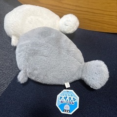 ふわふわアザラシぬいぐるみの画像