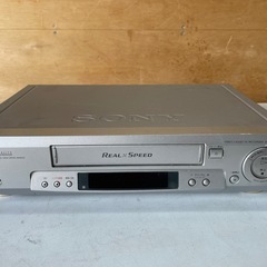 SONY SLV-R300 ビデオデッキ　リモコンなし　再生のみ確認　