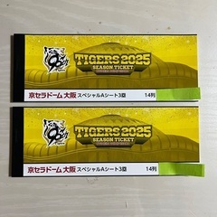 4/3 阪神Vs横浜 ペアチケット