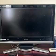 26㌅液晶TV SHARP AQUOS