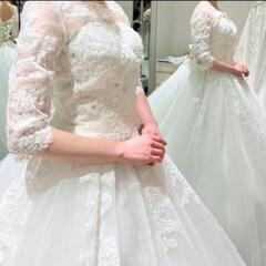 ウェデイングドレス プリンセスラインの画像