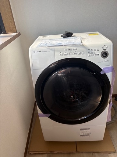 SHARP ドラム式洗濯機 ES-S7F