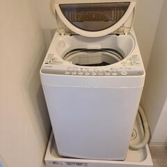 2019年購入 TOSHIBA 洗濯機 6kg 美品 AW-60Mの画像