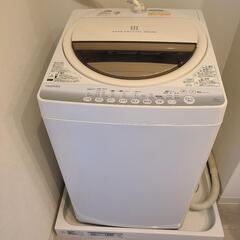 2019年購入 TOSHIBA 洗濯機 6kg 美品 AW-60M