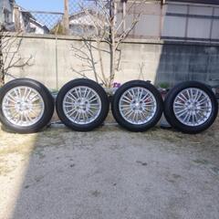 アルミホイール付きタイヤ