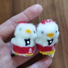 伊賀忍者　ひよこ　二匹ぬいぐるみ