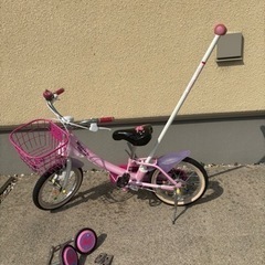 美品　子ども　自転車　14インチ　室石川の画像
