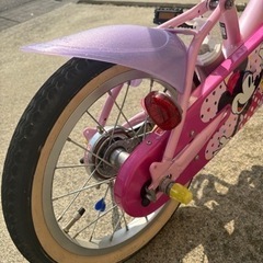 美品　子ども　自転車　14インチ　室石川の画像