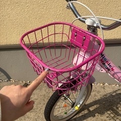 美品　子ども　自転車　14インチ　室石川の画像