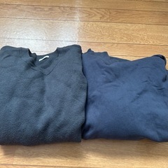 無印•GU  長袖2点セット
