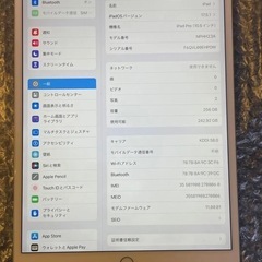 iPad PRO 10.5インチ 256GB wifi+セルラーモデルの画像