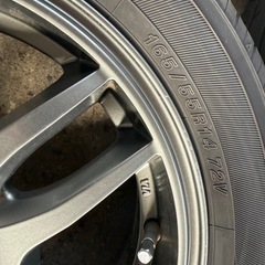 165/55R14ラジアルタイヤ4本セットの画像