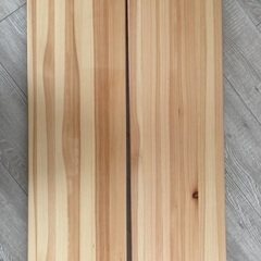 【譲ります】無印良品パイン材ユニットシェルフ棚板（×2）