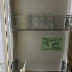 三菱　冷蔵庫　146L  美品の画像