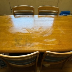 取引中🩵ྀི6人分の椅子×テーブル