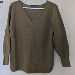 バンヤードストーム　ニット　キャメル