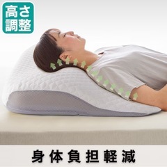 【お渡し者様決定
】ニトリ　肩・首・背中も支える枕　　の画像