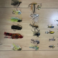 値下げバス釣り の画像