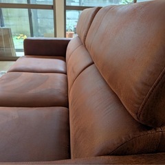 1年半使用　大塚家具　３人がけソファの画像