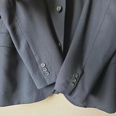 無印良品　紺ブレジャケット　メンズ　LLの画像