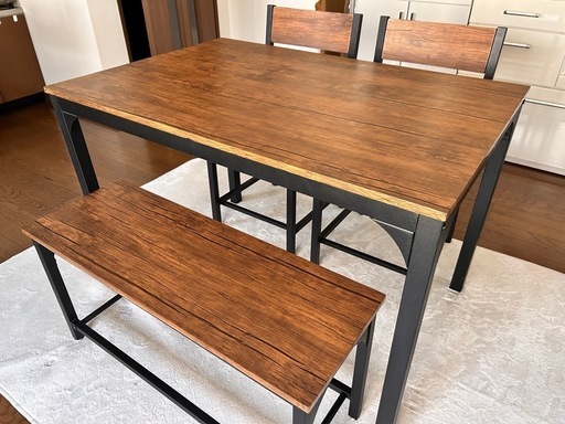 【引取先決定】ダイニングセット　4点セット