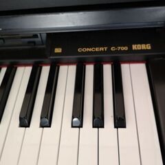 値下げ 動作確 KORG C-700 電子ピアノ の画像