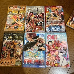 ワンピース1〜106巻と映画特典6冊の画像