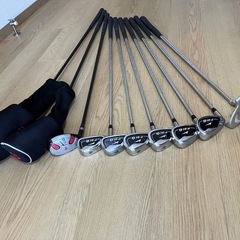 レフティー用ゴルフクラブセットの画像