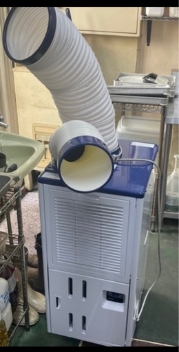 スポットクーラーワンシーズン使用、説明書あり