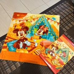 第一生命　ディズニー　タオル
