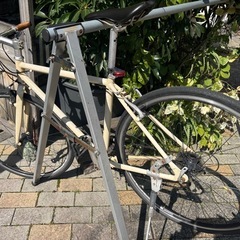 自転車スタンド　サドル引っかけ