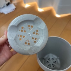 12cmプラスチック植木鉢×4個の画像