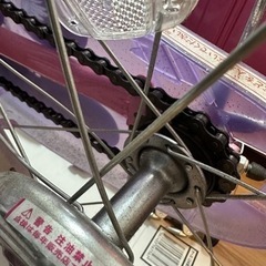 子供用自転車　室内保管　プリンセスソフィアの画像
