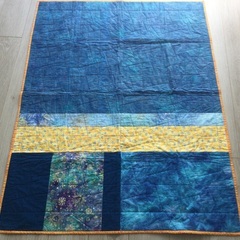 再値下げ　手作り　キルト　ソファ　ベッド　カバー　敷物　ドイツ　テディベアの画像