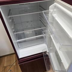 【動作品】AQUA 冷蔵庫 AQR-17K(R) 168L 2020年の画像