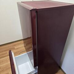 【動作品】AQUA 冷蔵庫 AQR-17K(R) 168L 2020年の画像